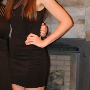 Juniors Size medium. Little black dress